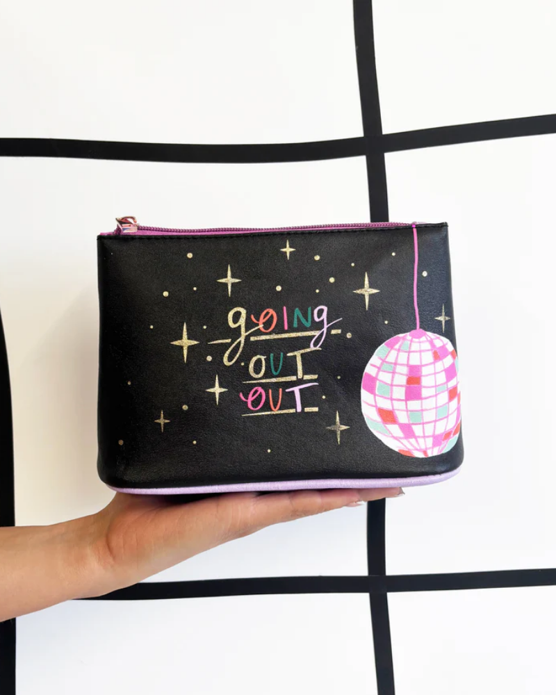 Going Out Out Makeup Bag