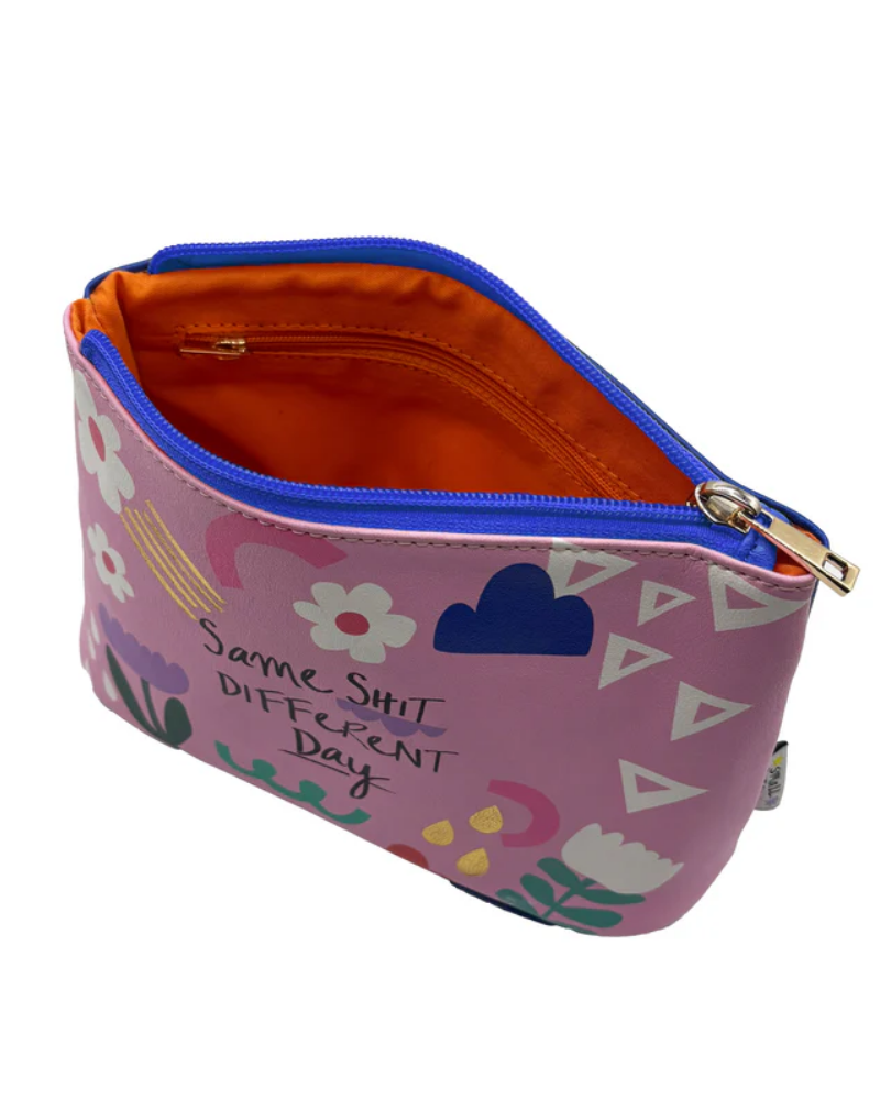 Same Shit Different Day Makeup Bag
