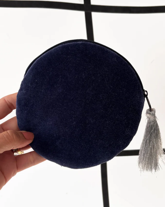 Going Out Out Disco Ball Round Purse