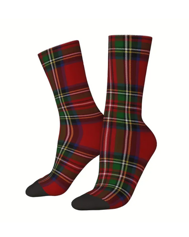 Scottish Tartan Unisex Socks
