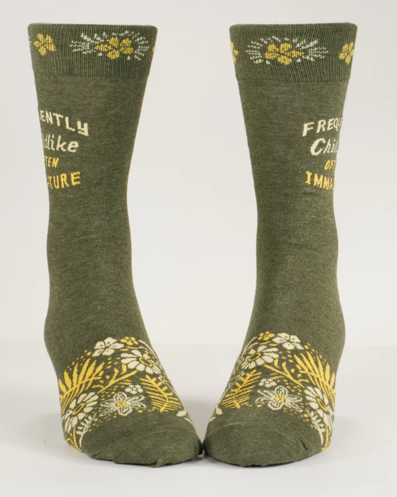 Frequently Childlike Crew Socks