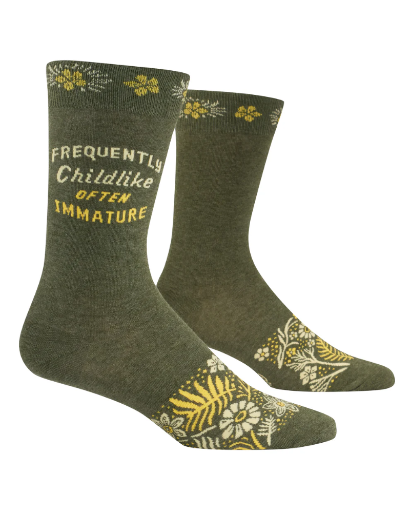 Frequently Childlike Crew Socks