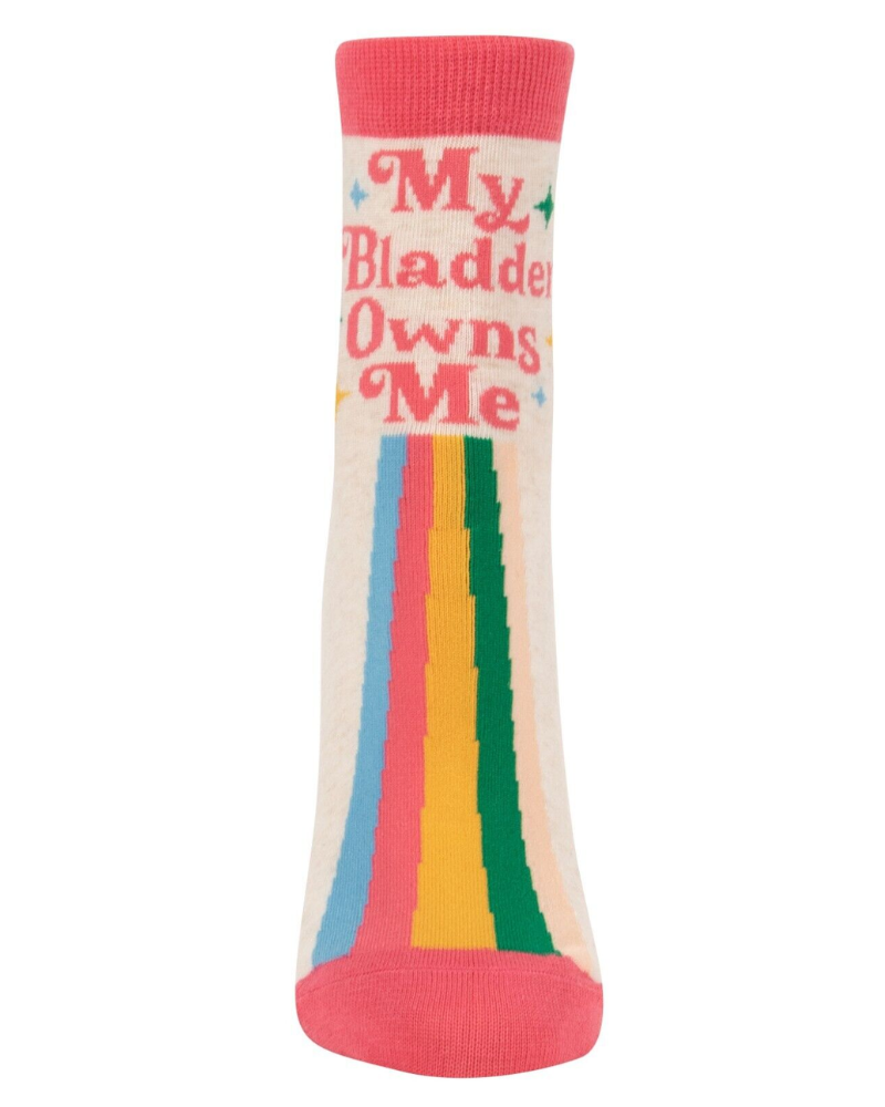 My Bladder Owns Me Ladies Ankle Socks
