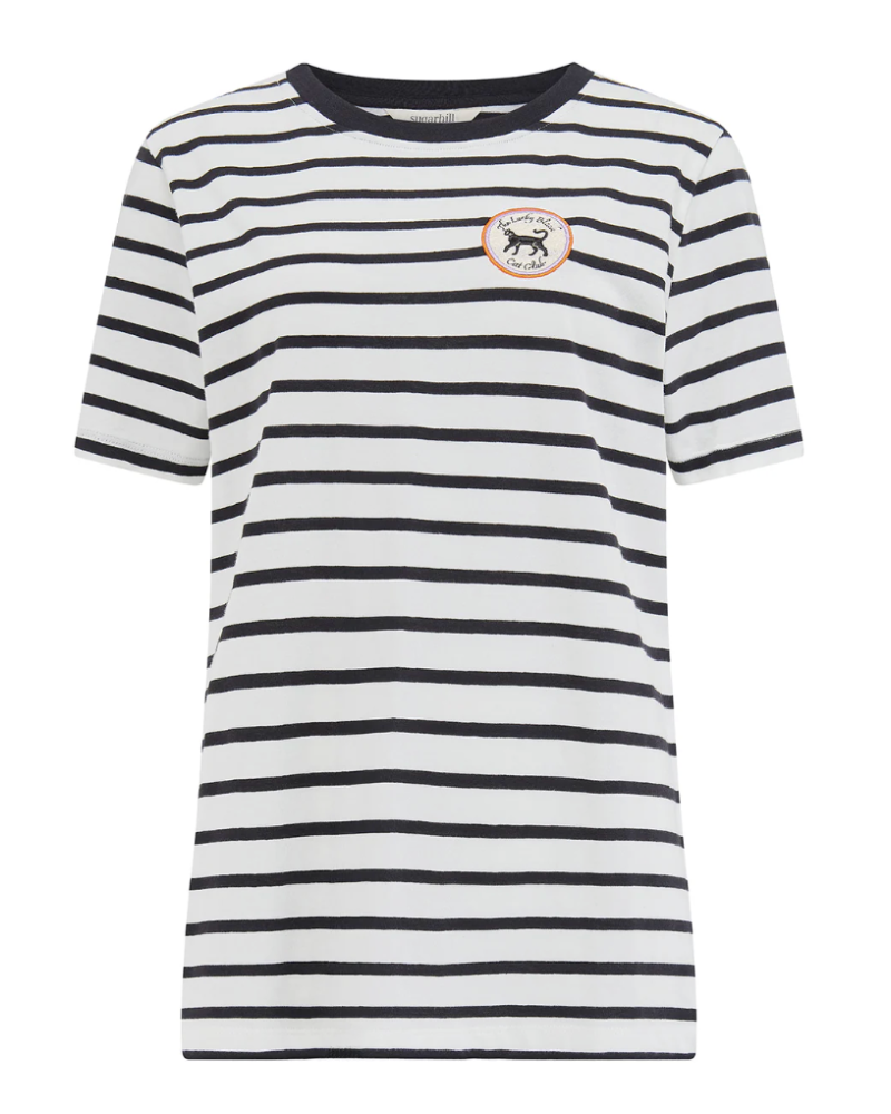 Maggie Lucky Cat T-Shirt by Sugarhill Brighton