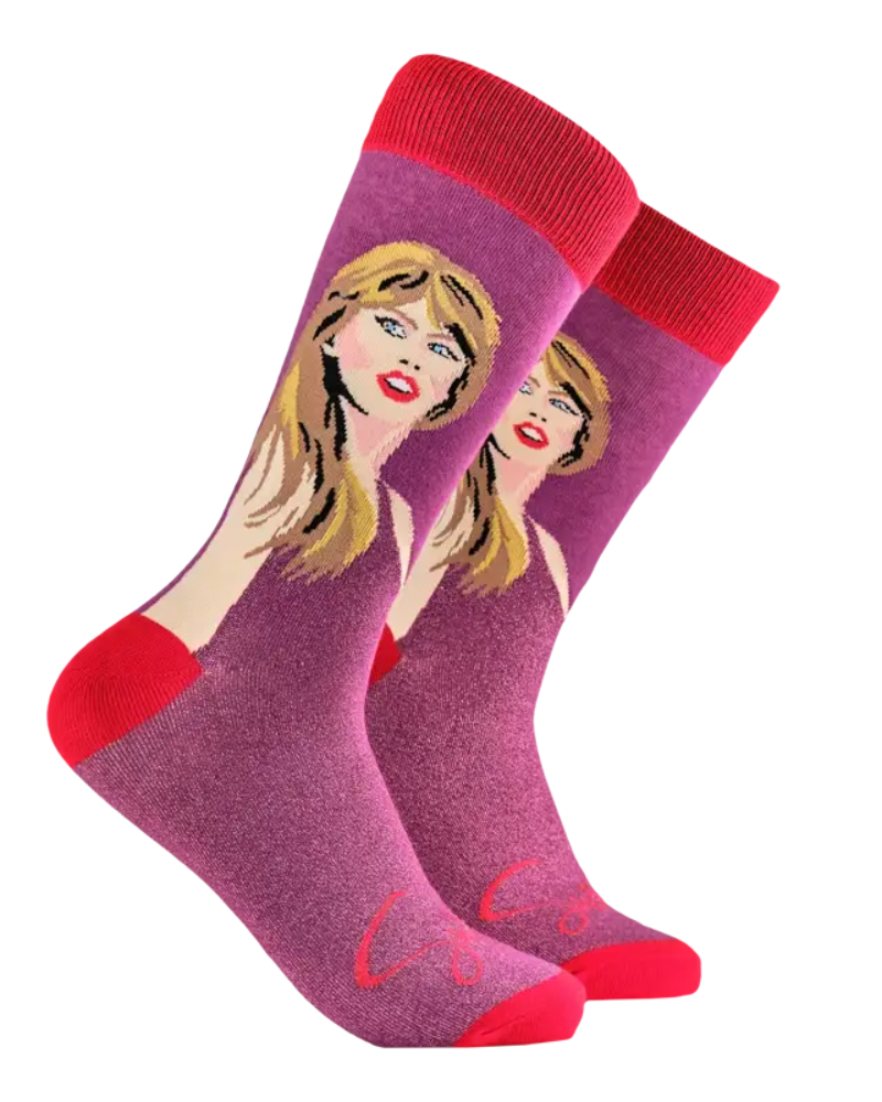 Taylor Swift Crew Socks