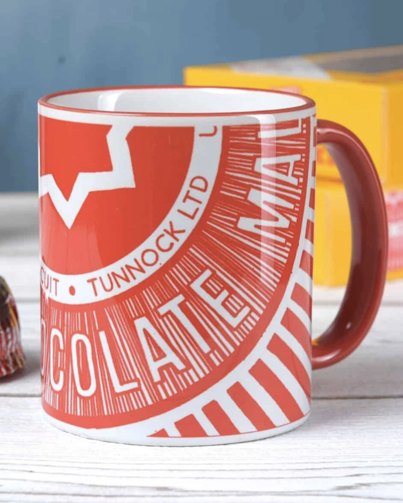 Tunnock's Teacake Chunky Mug By Gillian Kyle