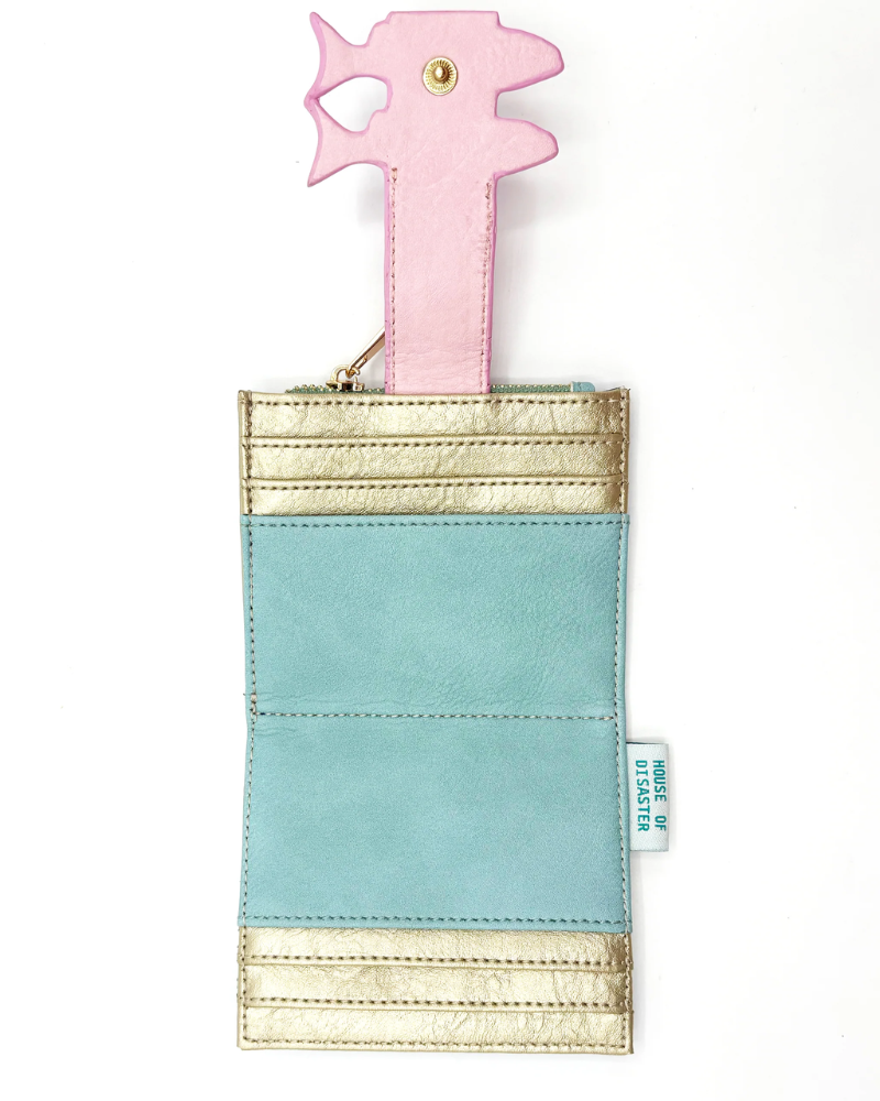 Tide Fish Foldover Purse