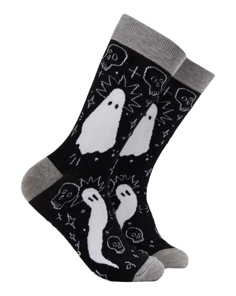 Tied Fates Ghost Crew Socks