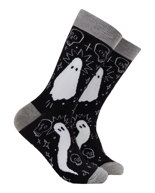 Tied Fates Ghost Crew Socks