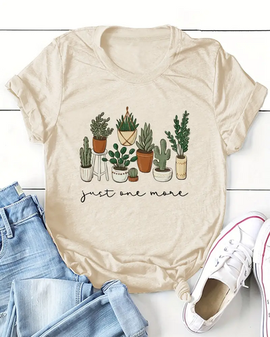 Just One More... Plant Cotton T-shirt