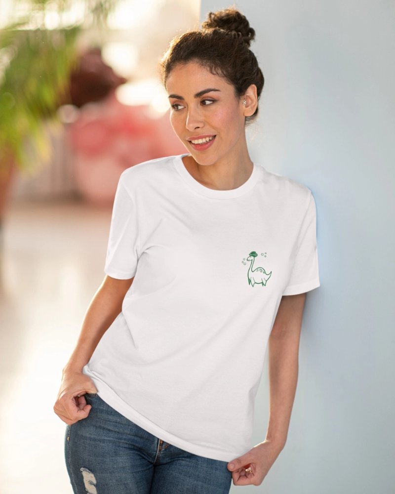Total Legend Loch Ness Monster Unisex T-Shirt by Gillian Kyle