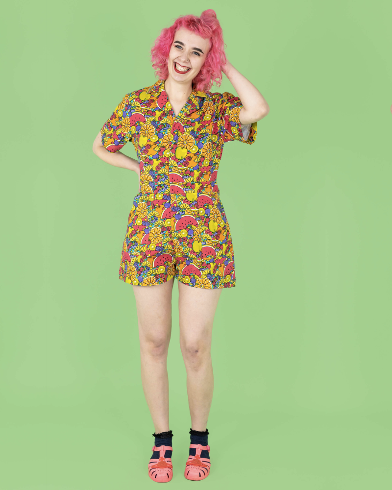 Tutti Frutti Print Playsuit