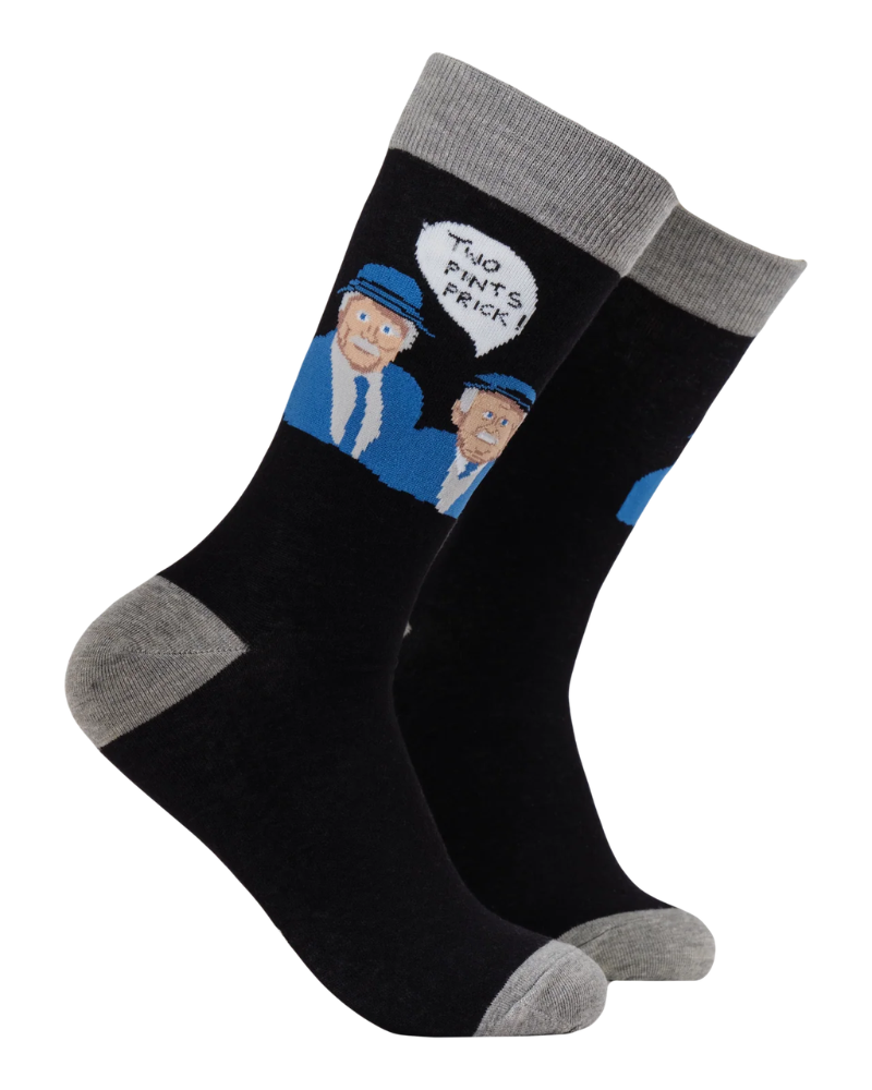 Two Pints Prick Still Game Crew Socks