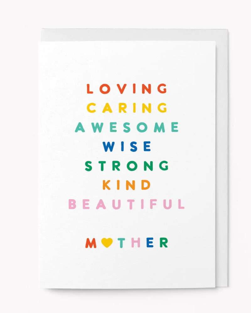 Beautiful Mother Greeting Card
