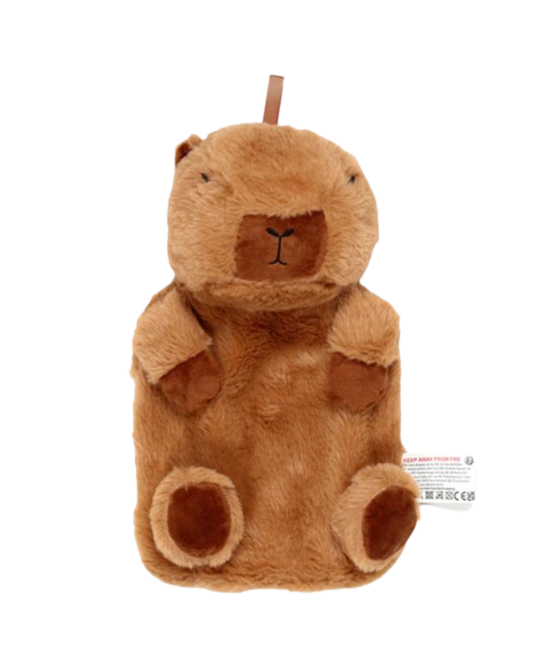 Capybara Shaped Hot Water Bottle 650ml