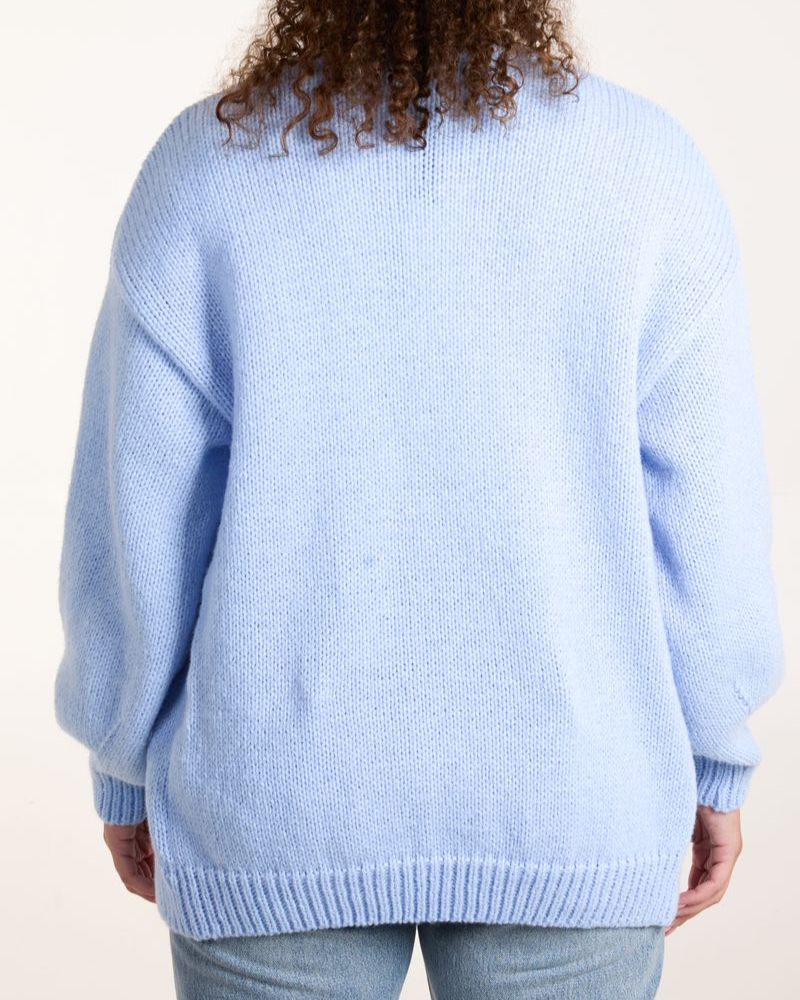 Flocking Daisy Knitted Cardigan
