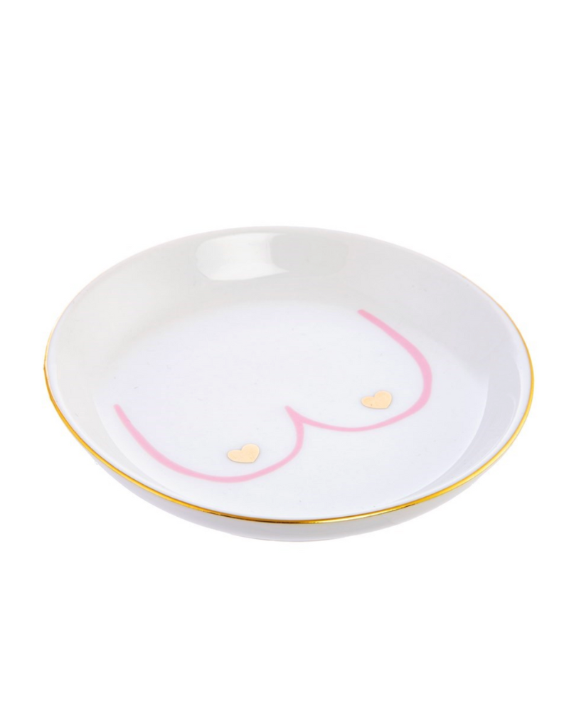 Girl Power Boobies Trinket Dish