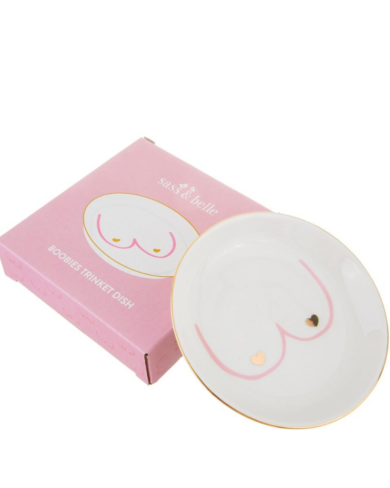 Girl Power Boobies Trinket Dish