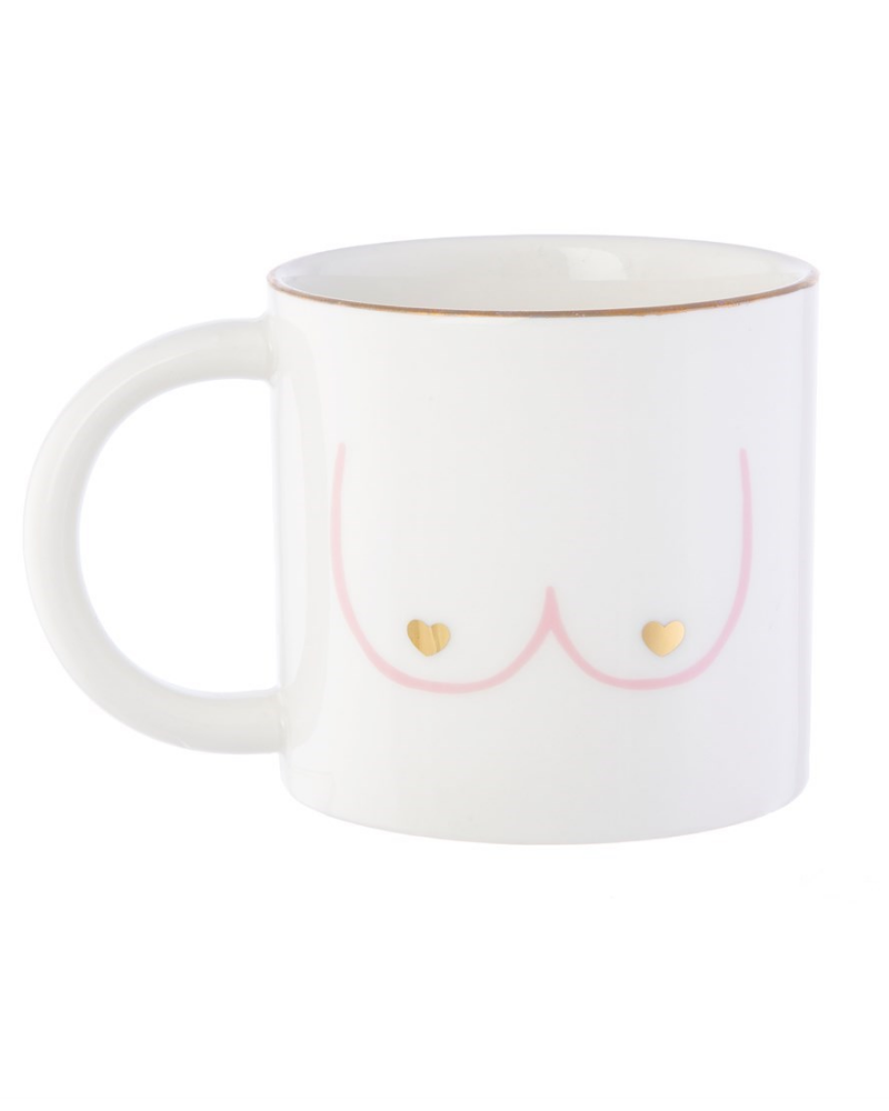 Girl Power Boobies Mug