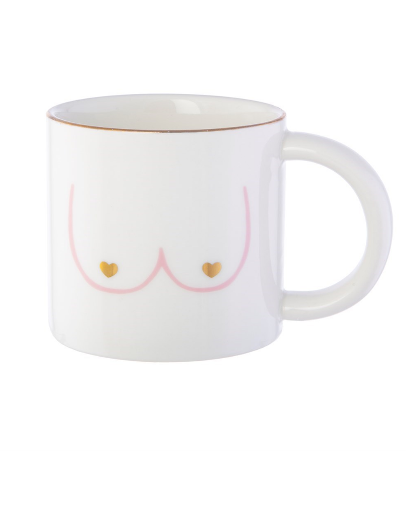 Girl Power Boobies Mug