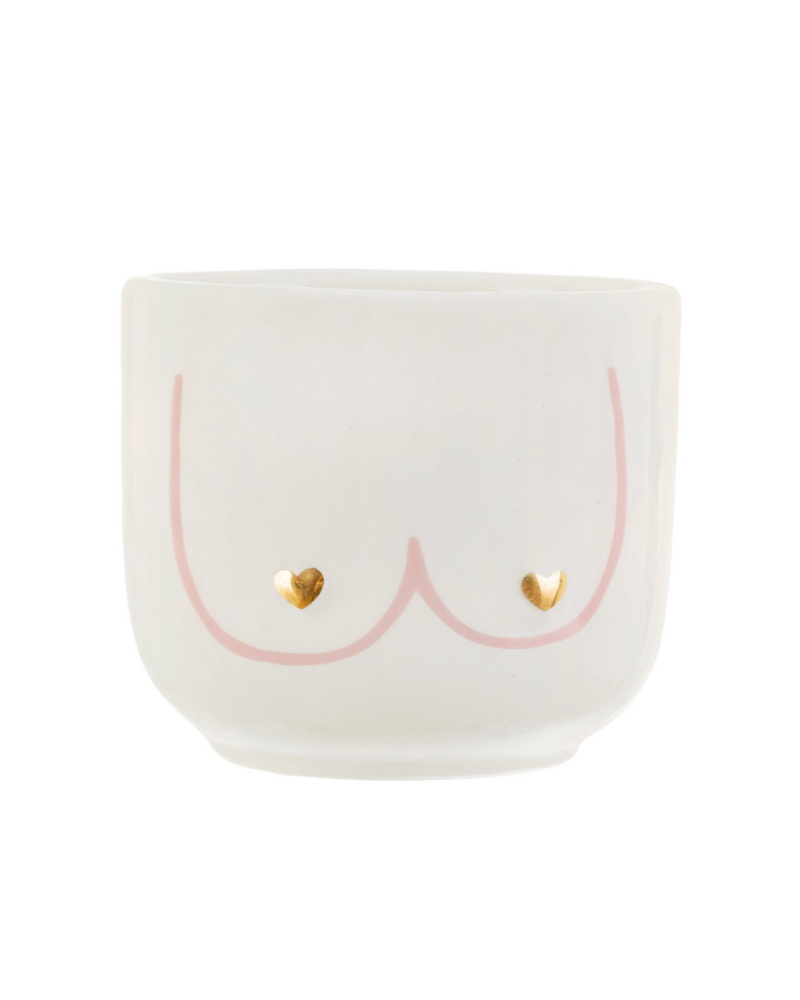 Mini Girl Power Boobies Planter