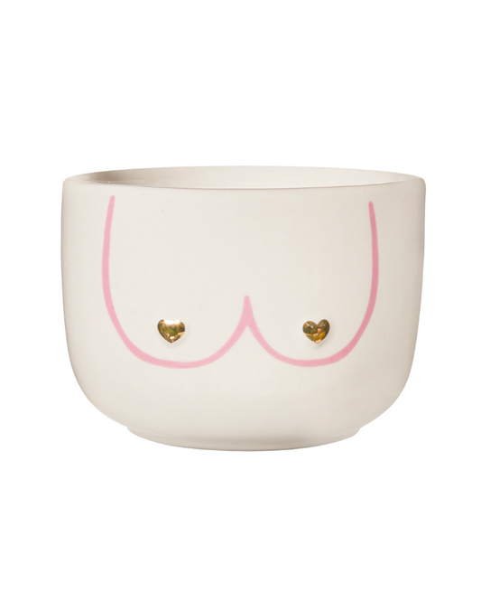 Large Girl Power Boobies Planter