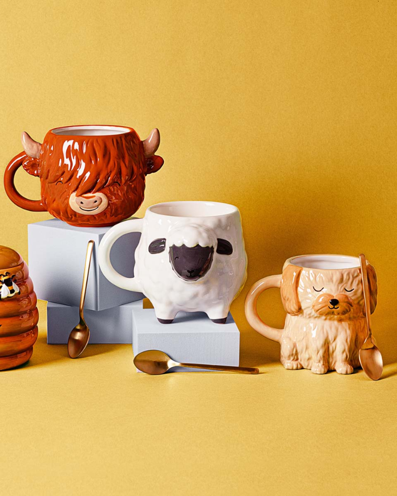 Cockapoo Dog Shaped Mug