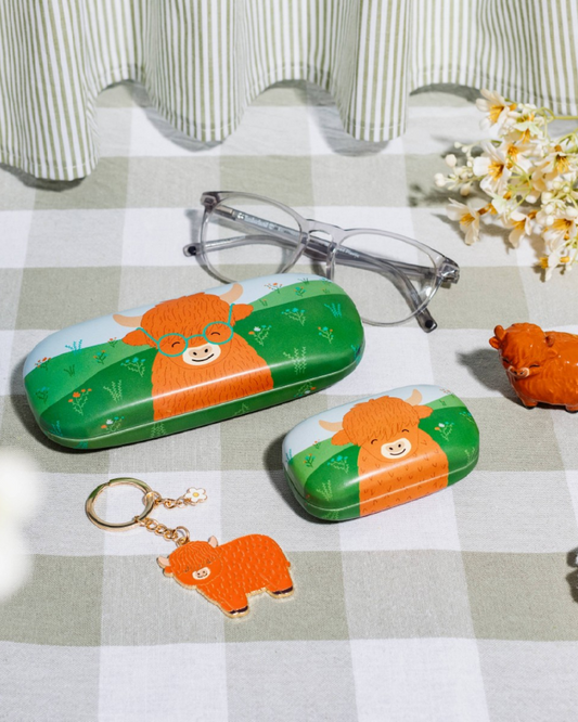 Highland Cow Ceramic Token