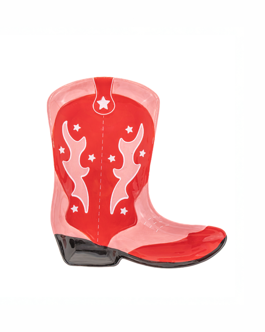 Cowboy Boot Shaped Trinket Dish