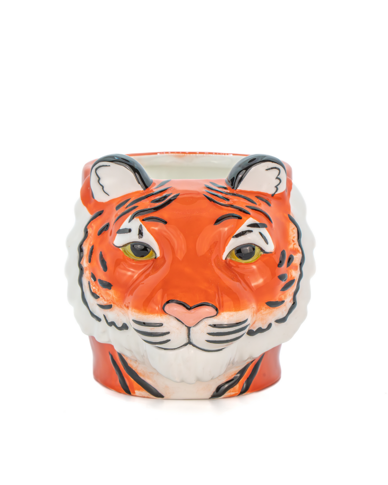 Mini Tiger Head Planter