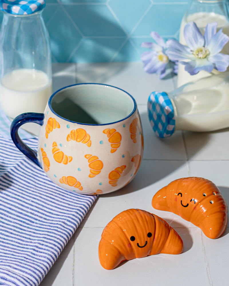 Croissant Salt & Pepper Shakers
