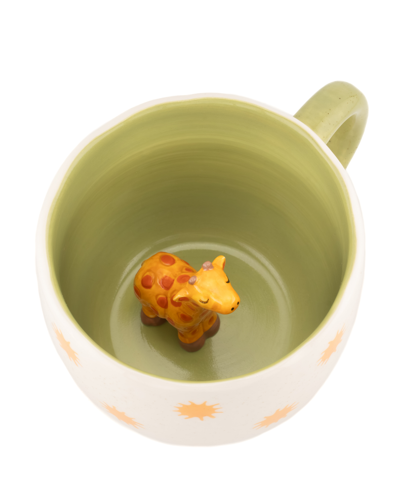 Giraffe Hidden Surprise Mug