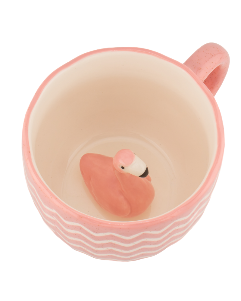 Flamingo Hidden Surprise Mug