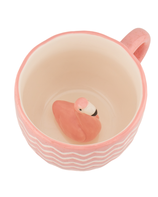 Flamingo Hidden Surprise Mug