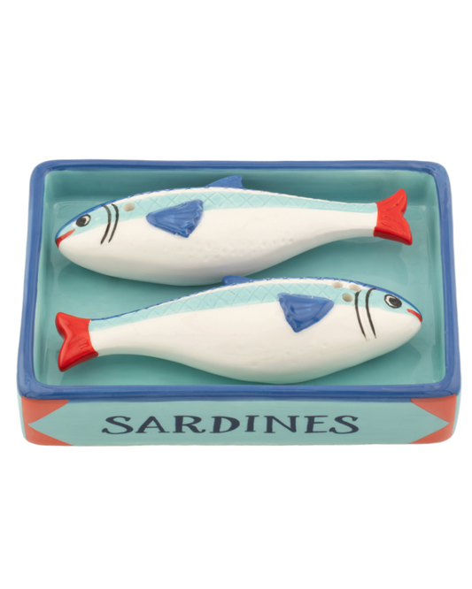 Sardine Salt & Pepper Shakers