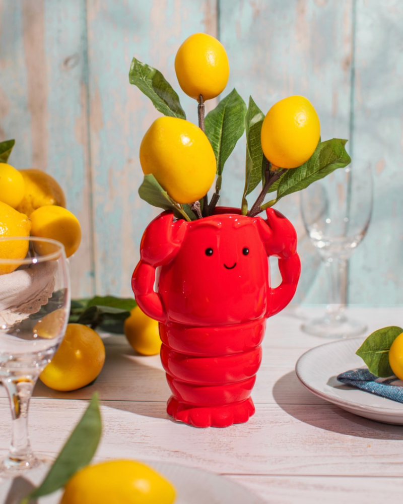 Lobster Shaped Vase