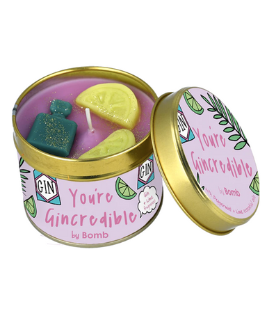 You're Gin-credible Tin Candle