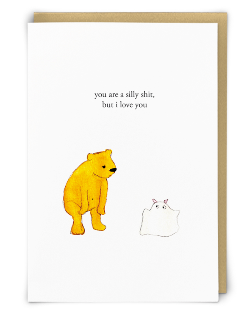 Bears Silly Shit Card