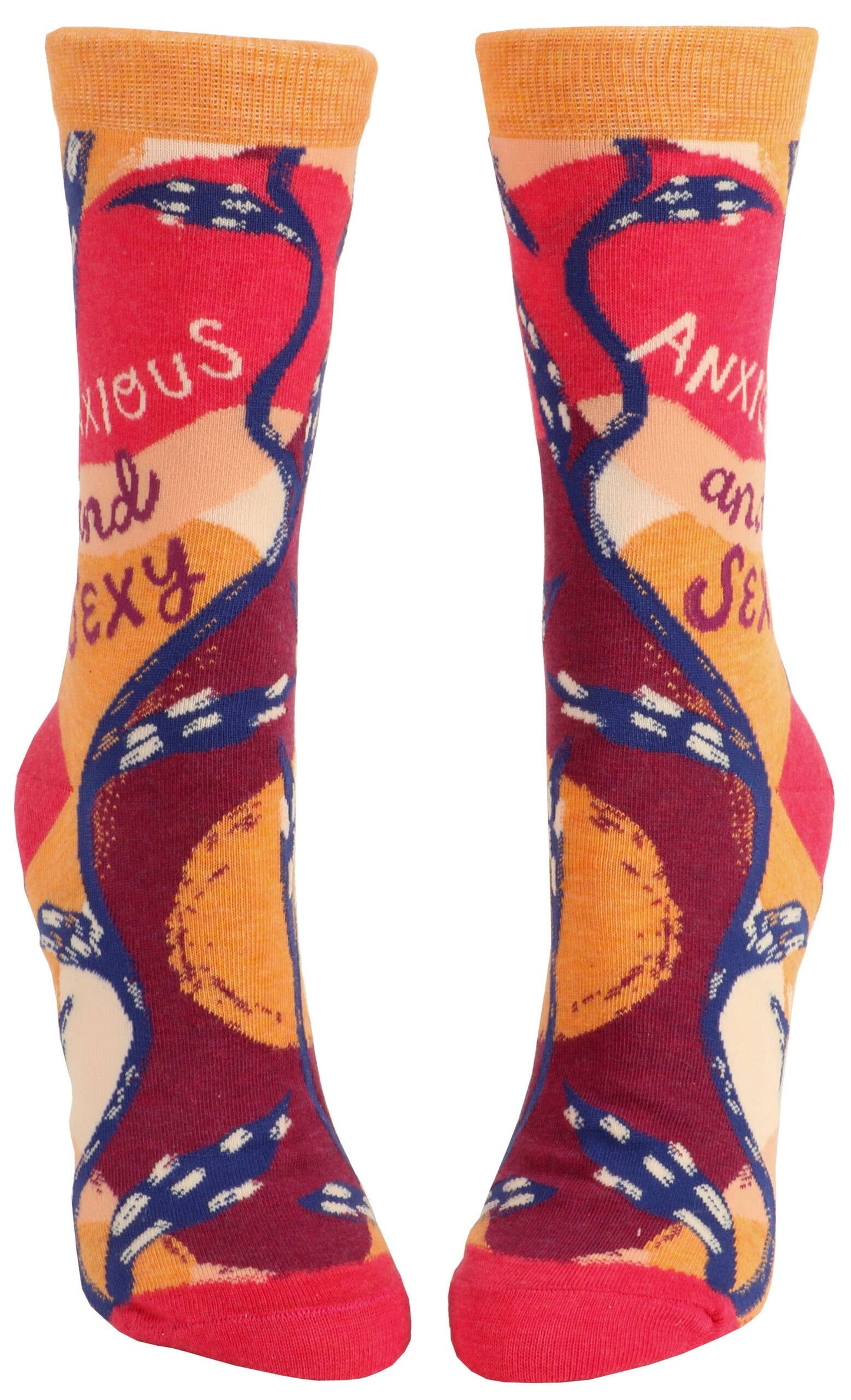 Anxious And Sexy Crew Socks