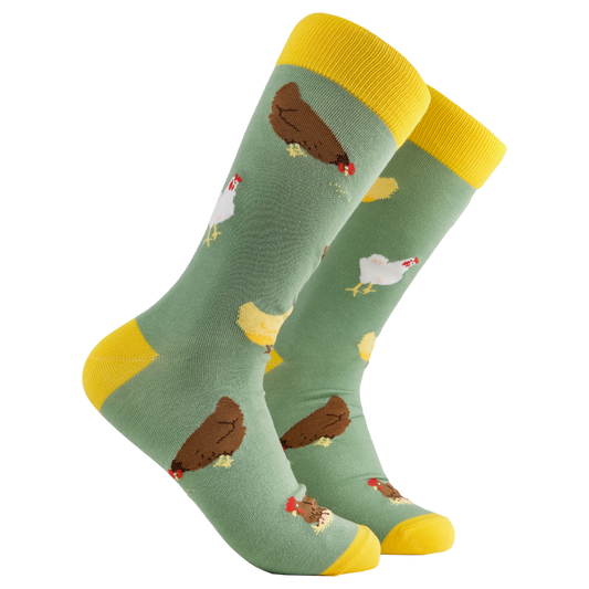 Chicken Crew Socks