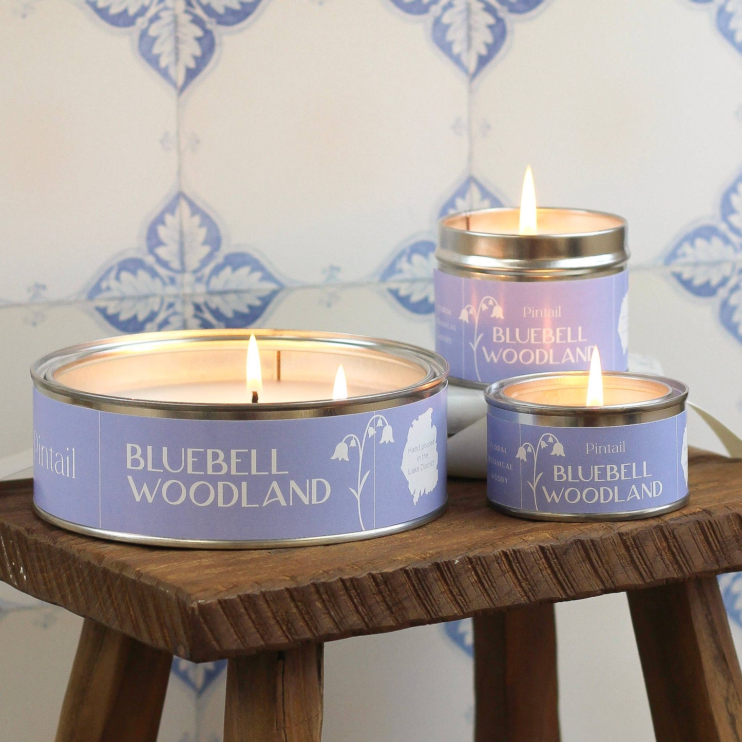 Bluebell Woodland Paint Pot Candle