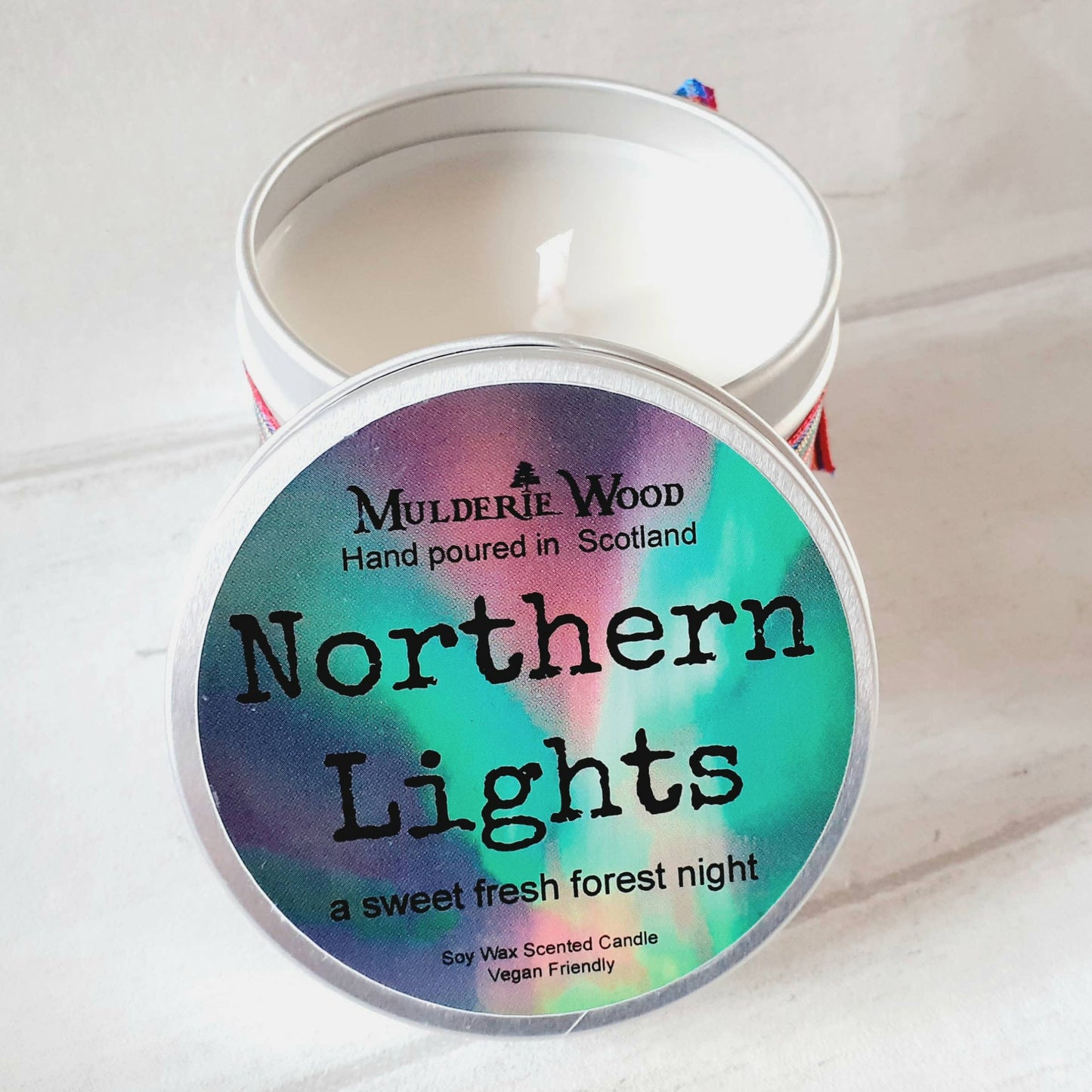 Northern Lights Fresh Pine Handmade Soy Wax Candle