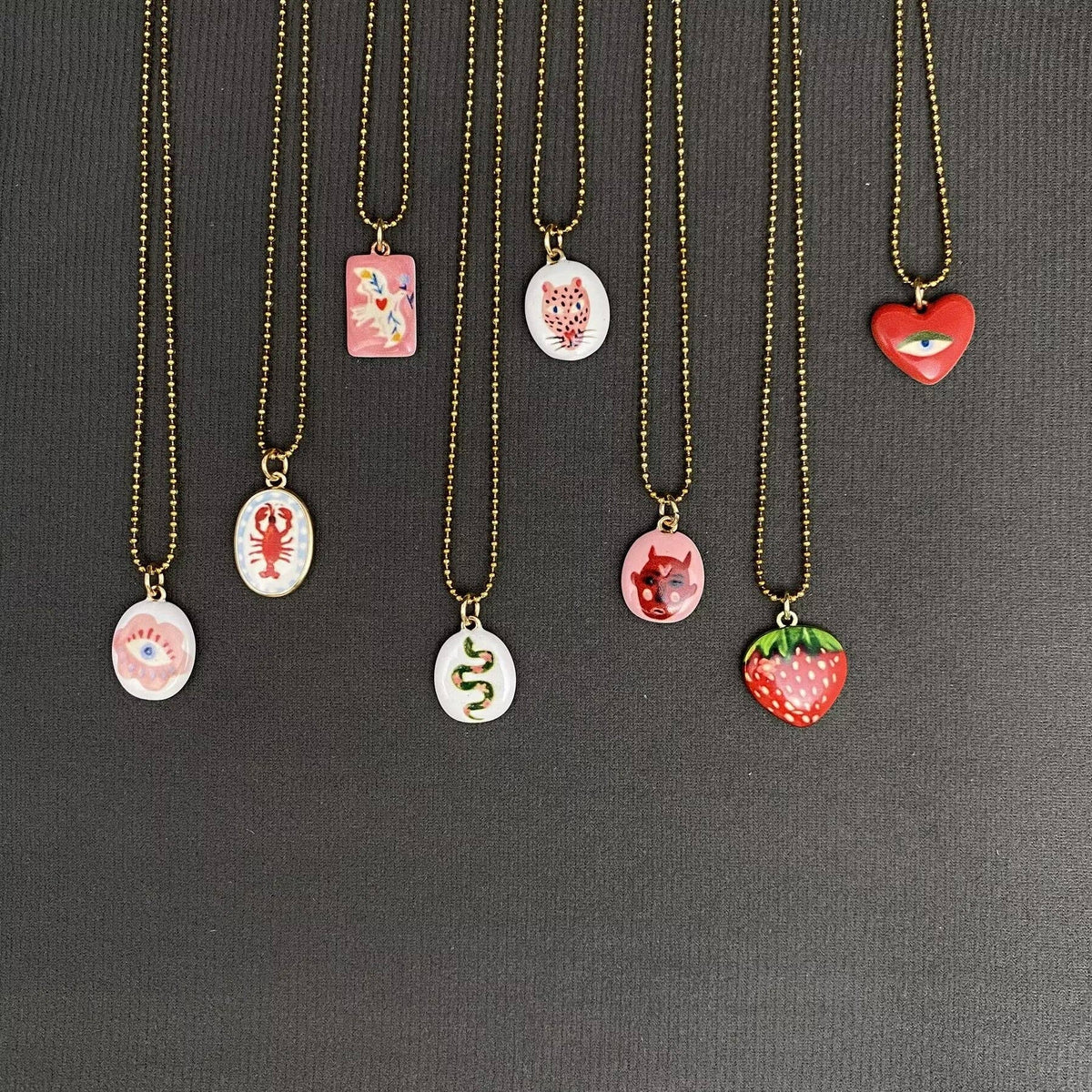 Lobster 18K Gold Plated Necklace