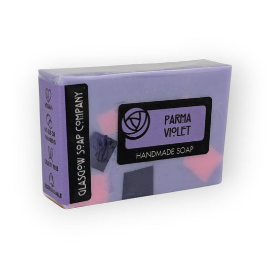 Parma Violet Scented Glasgow Soap Bar