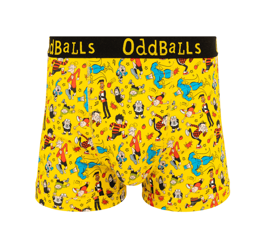 The Beano Mens Cotton Boxer Shorts