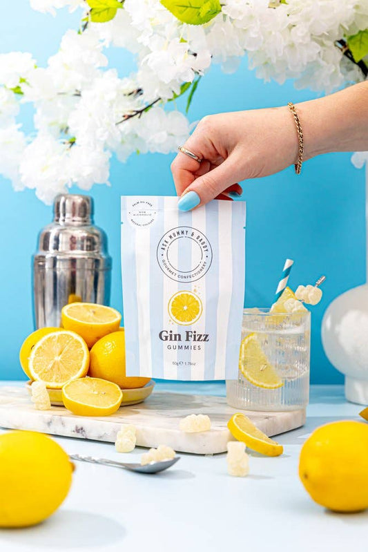 Gin Fizz Gummy Bears Zero Alcohol