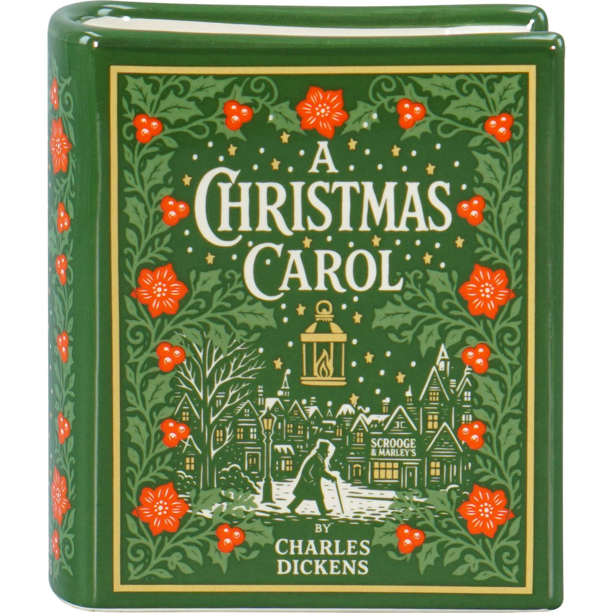A Christmas Carol Book Plant Pot
