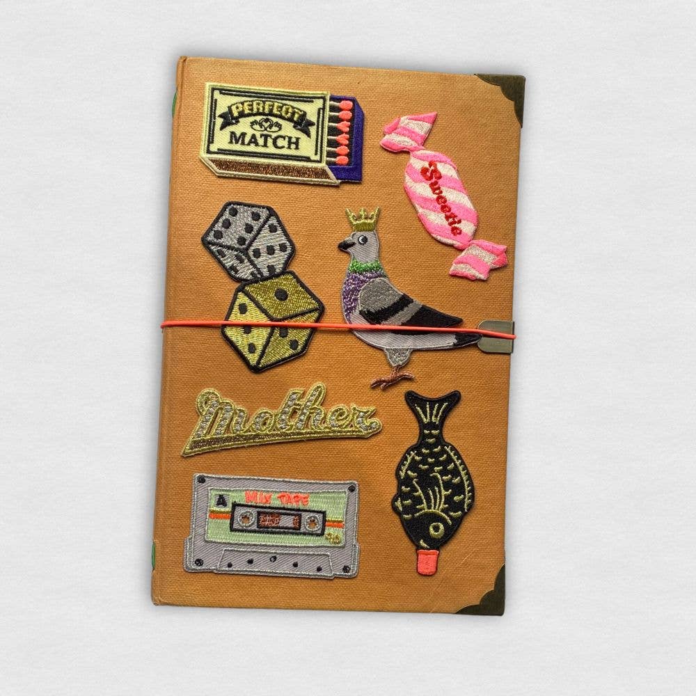 Mix Tape | Retro Cassette Iron On Embroidered Patch