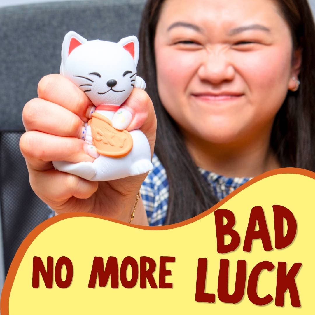 Squishy Lucky Cat Japanese Stress Toy