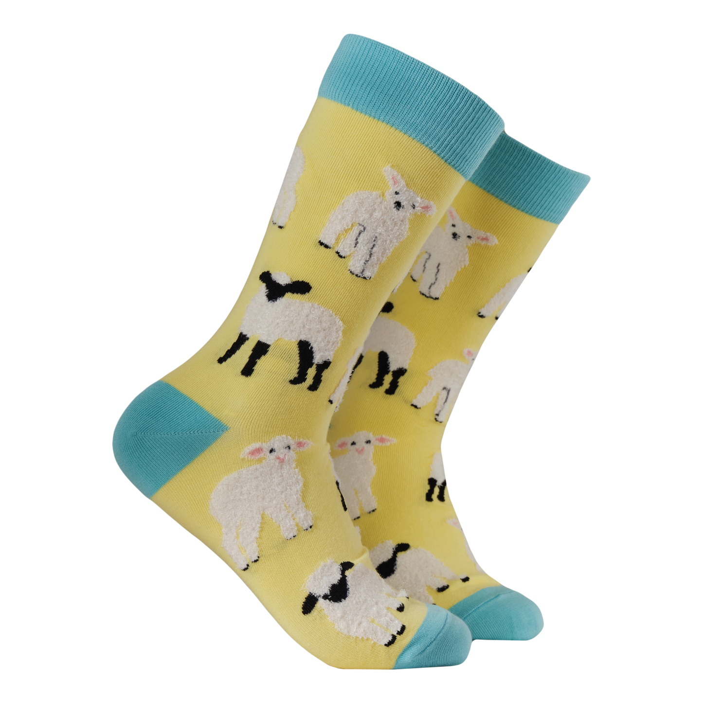 Fluffy Lambs Crew Socks